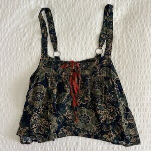 Natural Life Floral Crop Top